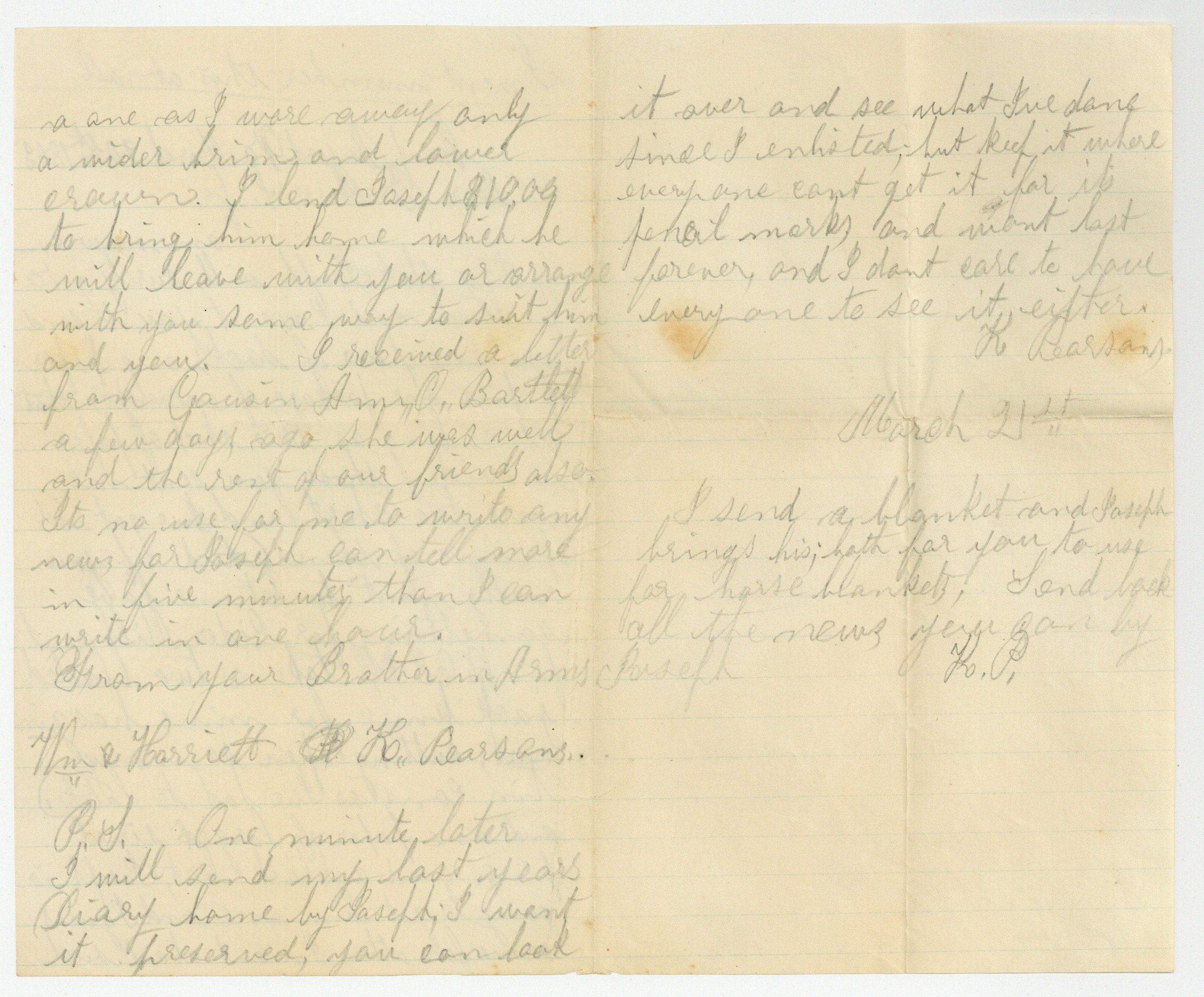 Camp Bayard, VA 

20 March 1863